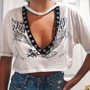 FOREVER 21 BIKER TEE